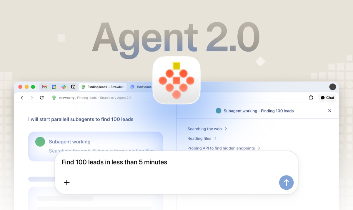 Agent 2.0 planning and working through a larger task